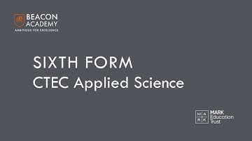 Applied Science: Cambridge Technicals Level 3 at Beacon Academy Sixth Form