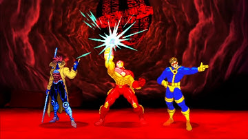 Marvel VS Capcom 2 - Gambit/Iron Man/Cyclops - Expert Difficulty Playthrough