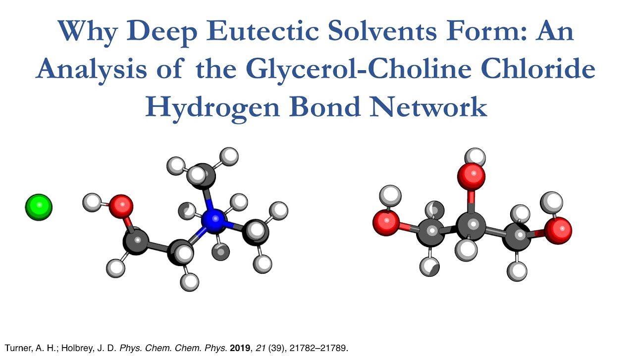 Why Deep Eutectic Solvents Form: An Analysis of the Glycerol-Choline Chloride Hydrogen Bond Network