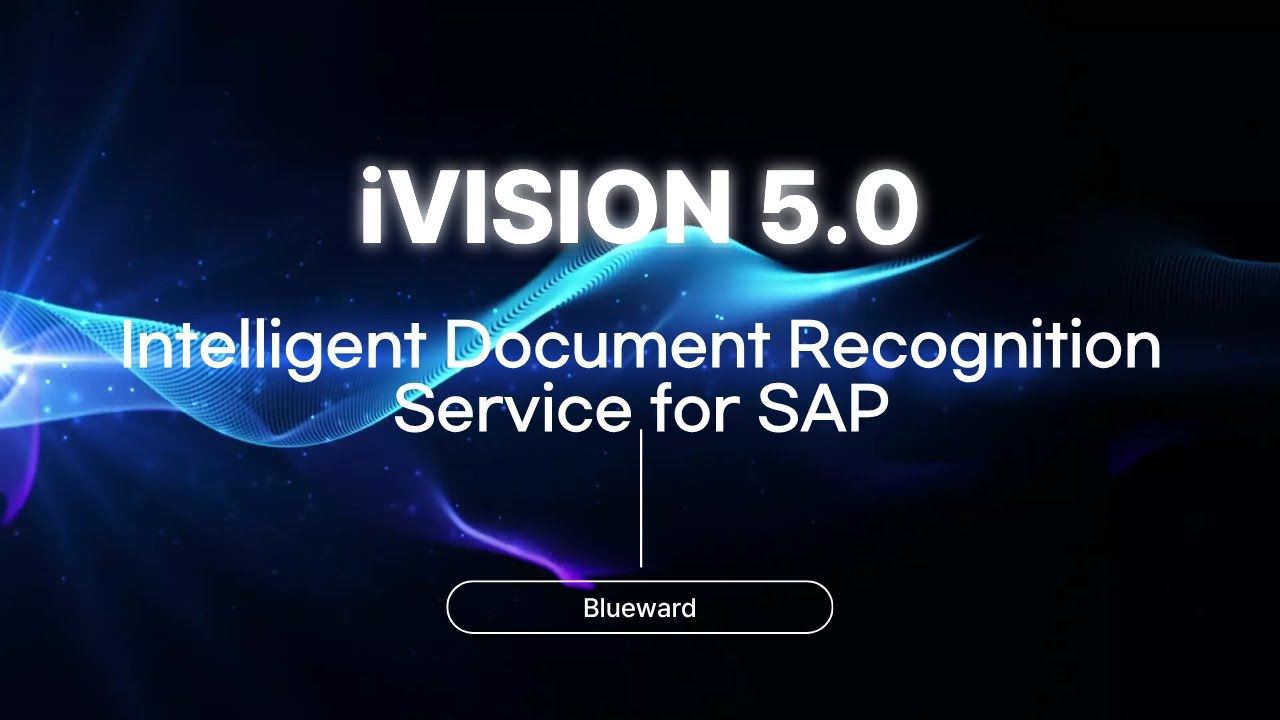 [iVISION5.0] Intelligent Document Recognition Service for SAP