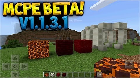 MCPE BETA 1.1.3 Minecraft Pocket Edition - NEW Beta 1.1.3 Magma Blocks, Bone Blocks & More