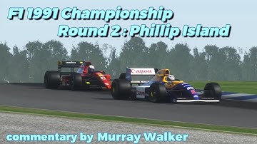 Rfactor 2 F1 1991 round 2 🇦🇺 Phillip Island