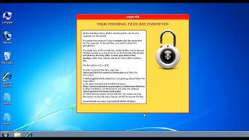 How to remove Cryptorbit virus pop up "YOUR PERSONAL FILES ARE ENCRYPTED"