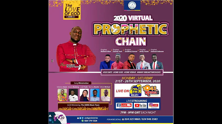 PROPHETIC CHAIN 2020 - DAY 3 (23-09-20) - MINISTER...