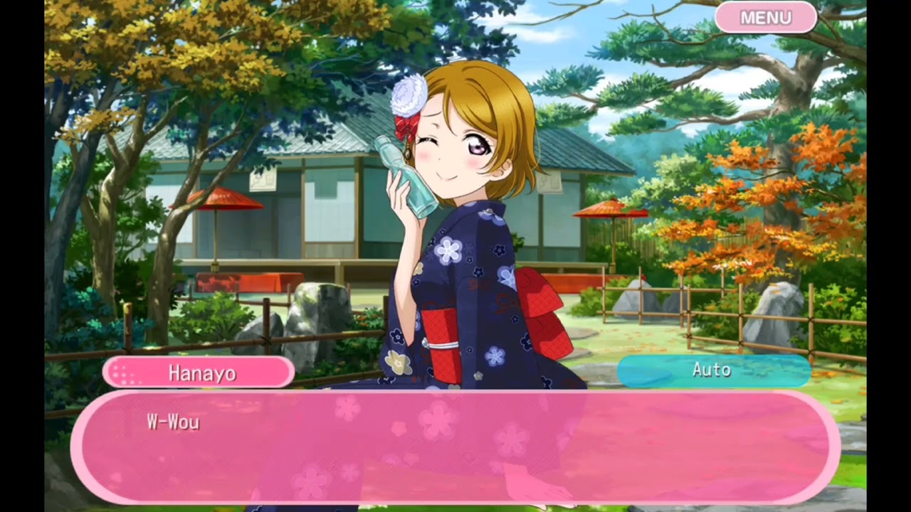 2080 Koizumi Hanayo's Marbles card side story - Love Live SIF
