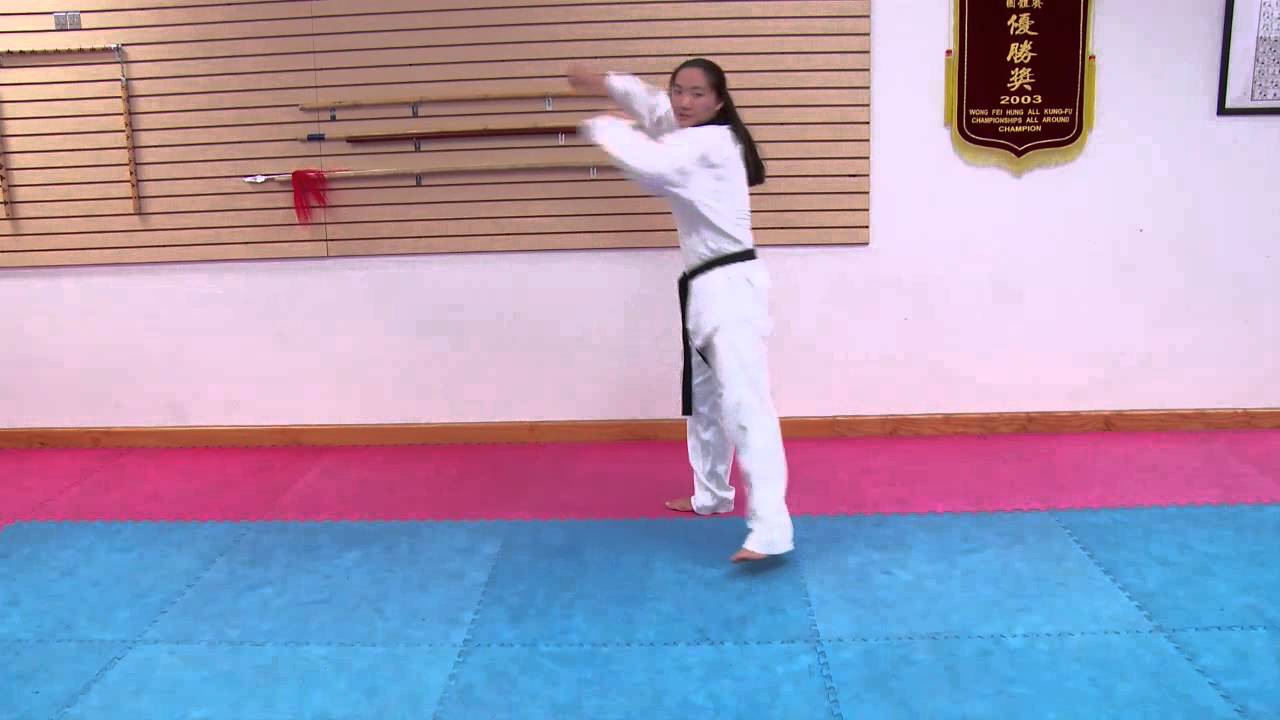 Adriana Taekwondo Blue Hair Training - wide 9