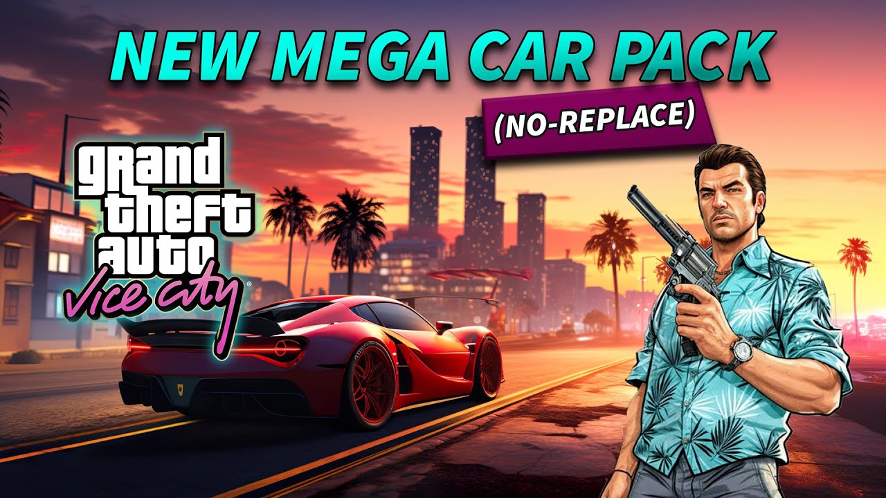 How to Install 100+ New Vehicles In GTA Vice City 🔥(No Replace) - YouTube