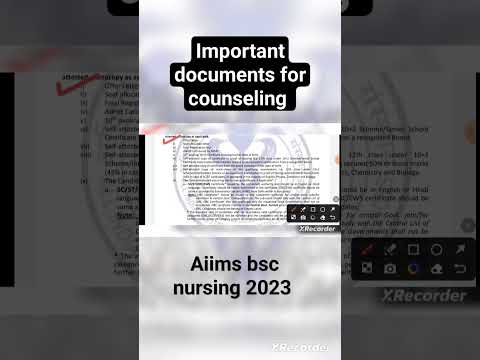 important documents for