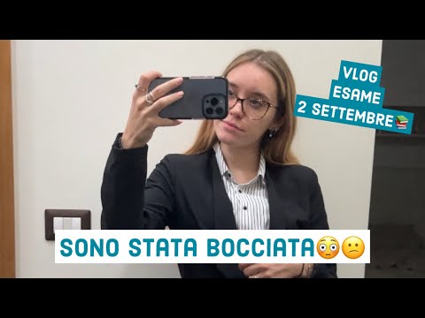 BOCCIATA ALL'ESAME!😨 | vlog 1/2 settembre 2022
