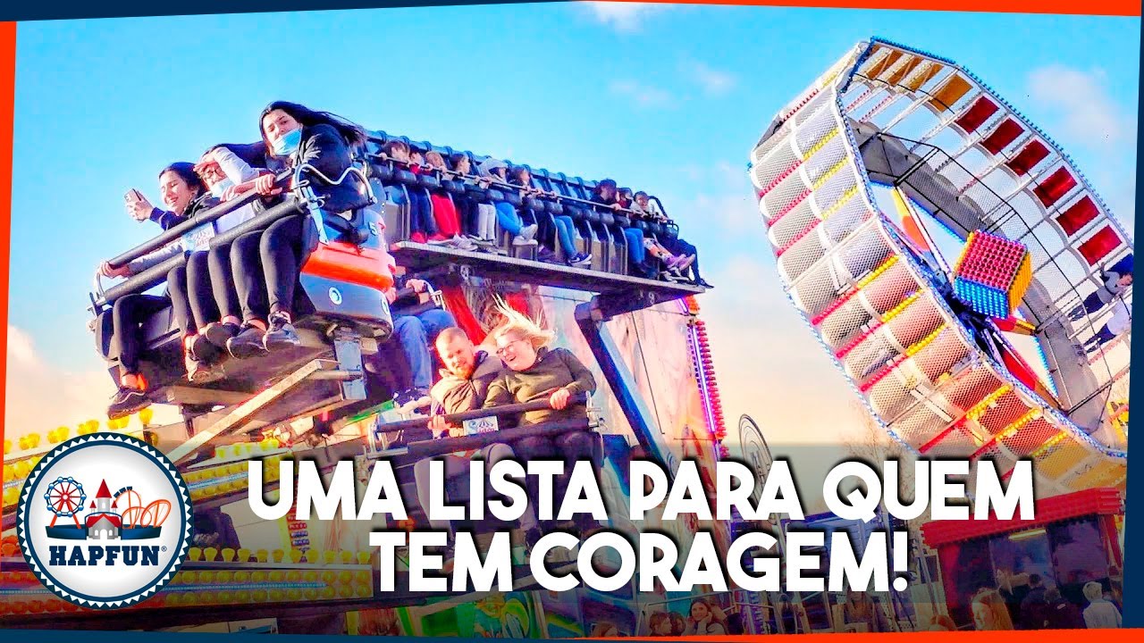 OS BRINQUEDOS MAIS INSANOS dos parques de diversões BRASILEIROS # ...
