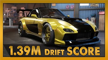 Mazda RX-7 Spirit R | 1.39 Million drift score | NFS Payback [1440p]