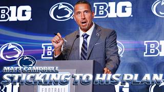 Matt Campbell DOUBLES DOWN on His Plan for Penn State | Media Day Recap