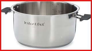 Great Product   Instant Pot Stainless Steel Inner Cooking Pot With Handles  Use With 6 Quart Duo E