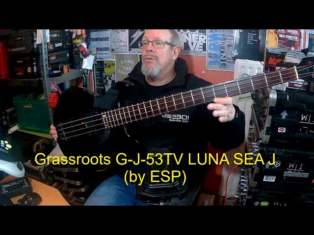 Me and my Bass - Grassroots G-J-53TV Luna Sea J (by ESP) - YouTube