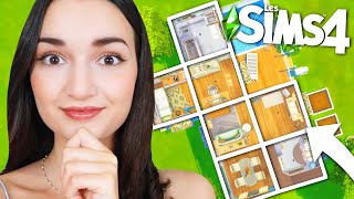 Chaque pièce fait 3x3 carreaux 😵 (super cosy !) | Challenge Sims 4