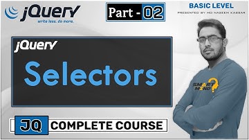 What is basic selectors in Jquery for beginners in hindi by smart mind  #02