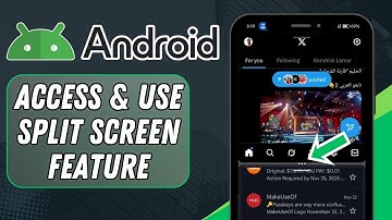How To Enable & Use Split Screen on Any Android Phone | For Multi-Tasking!