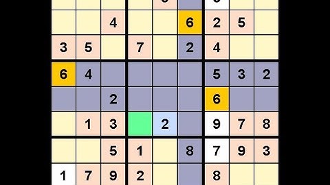 How to Solve Washington Times Sudoku Hard Apr 15, 2020