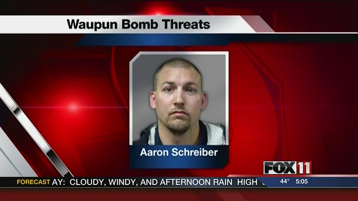 Man arrested in connection with bomb threats