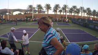 2018 Pickleball Nationals at Indian Wells MXD 3.5 50+ Finals Game2