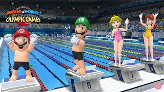 Swimming   100m Freestyle  Mario & Sonic At The Olympic Games Tokyo 2020 Difficulty (Normal) Switch