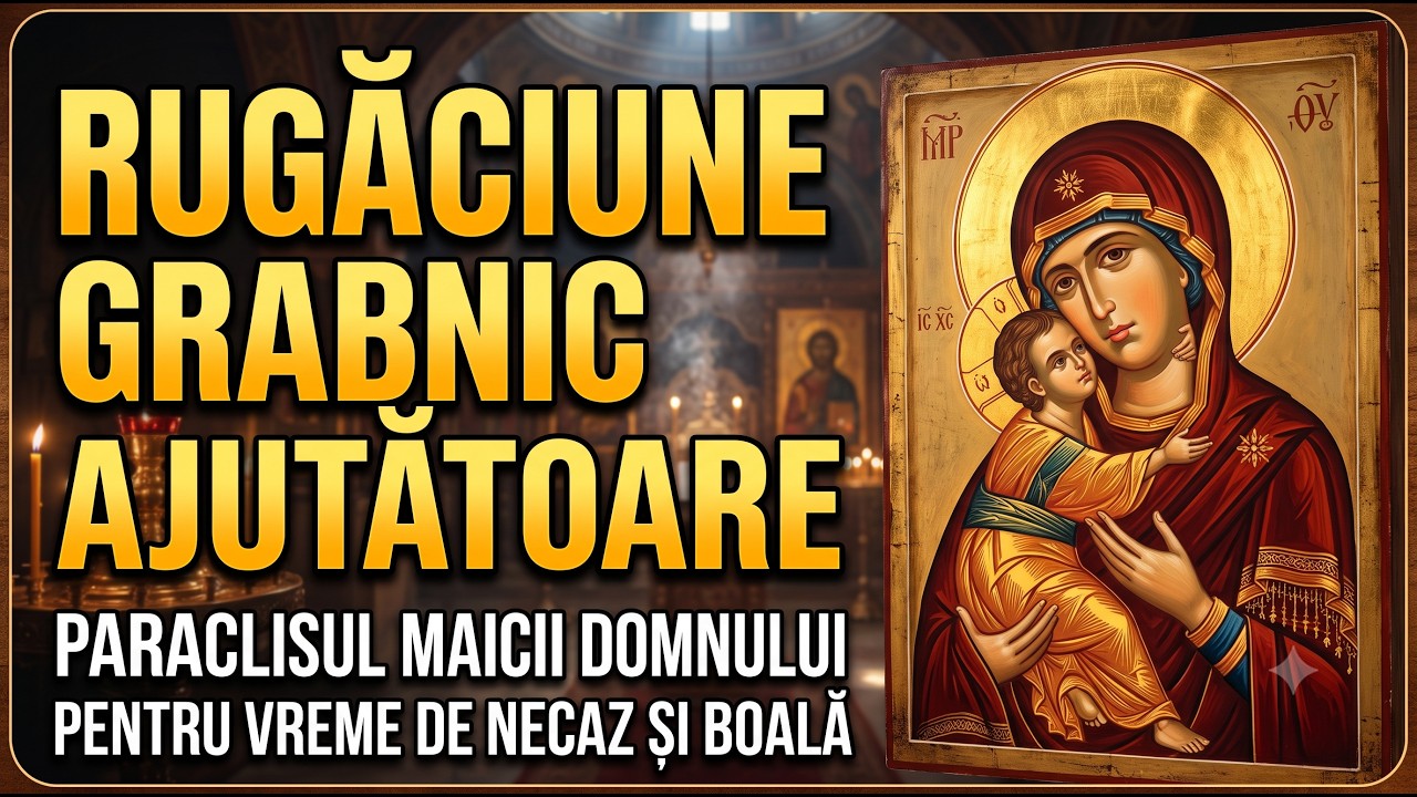 Paraclisul Maicii Domnului – Izbăvitor în Nevoi și Necazuri, Rugăciunea Puternică Paraclisul Maicii Domnului – Izbăvitor în Nevoi și Necazuri, Rugăciunea Puternică