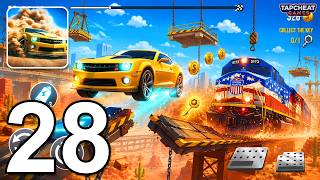 Stunt Car Extreme - Gameplay Walkthrough Part 28 - Level 190-198 Stunt Car Race (Android, iOS) screenshot 3