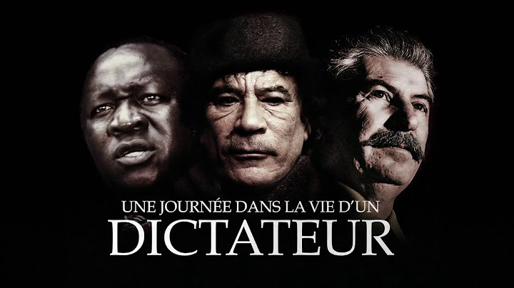 Une journée dans la vie d'un dictateur