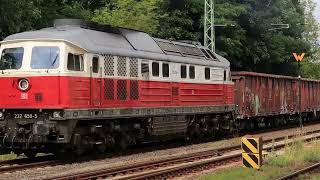 Br232 An Bahnübergang Sonderbauform Andreaskreuz Mit Integr. Blinklicht Ehem. Deutsche Reichsbahn