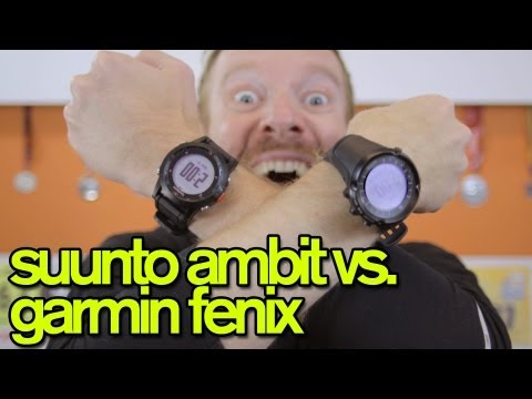 SUUNTO AMBIT vs. GARMIN FENIX COMPARISON - GingerRunner.com Review