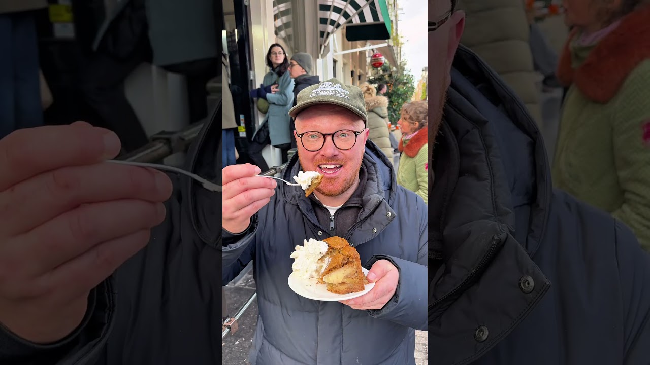 Eating viral food in Amsterdam for a full day #amsterdam  #dutchfood #foodie #shorts