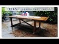 DIY Farmhouse Table - Tutorial DIY Farmhouse Table - Tutorial