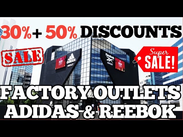 adidas and reebok warehouse sale