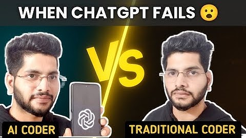 When ChatGPT Fails 😮 | AI Coder vs Traditional Coder
