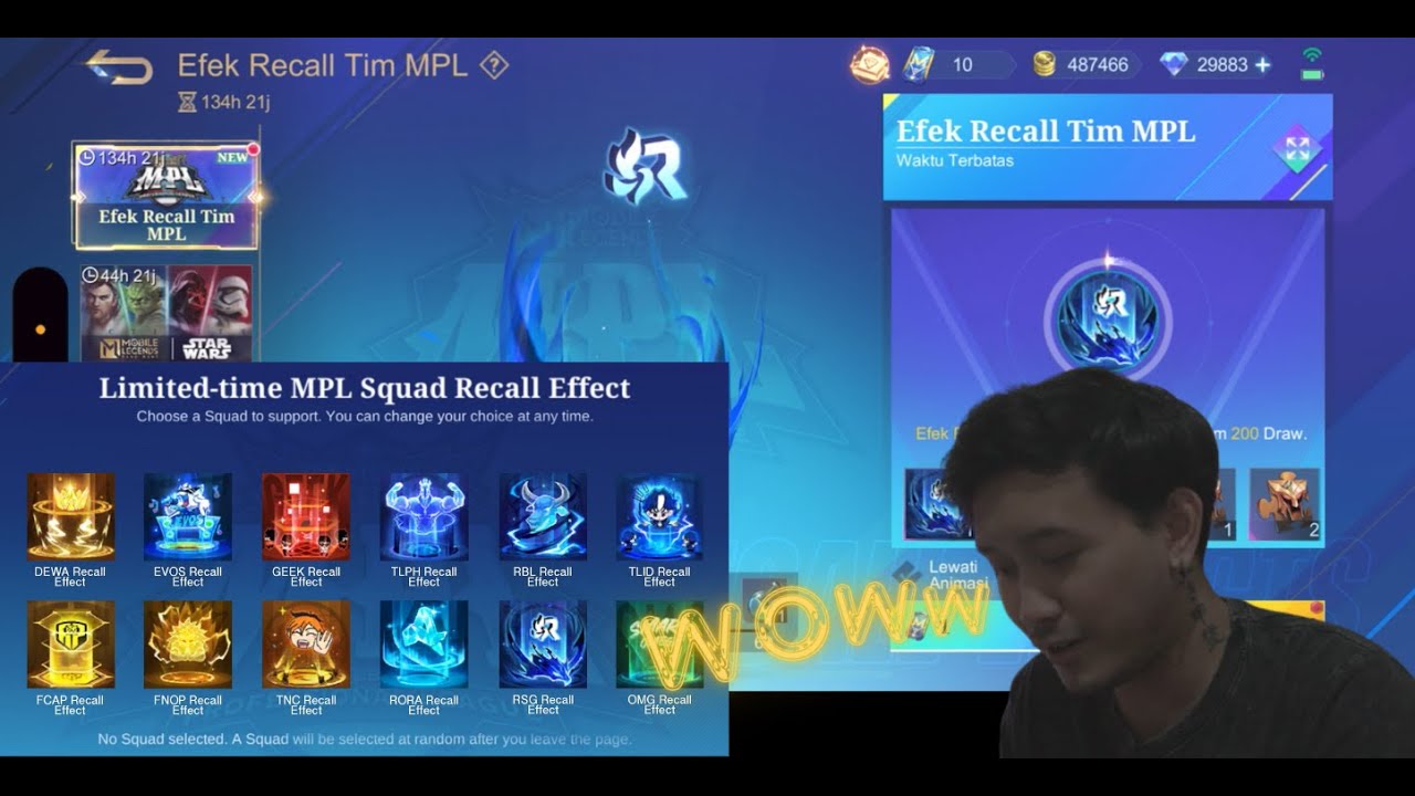 BORONG RECALL MPL TERBARU! GAMPANG BANGET DAPETINNYA