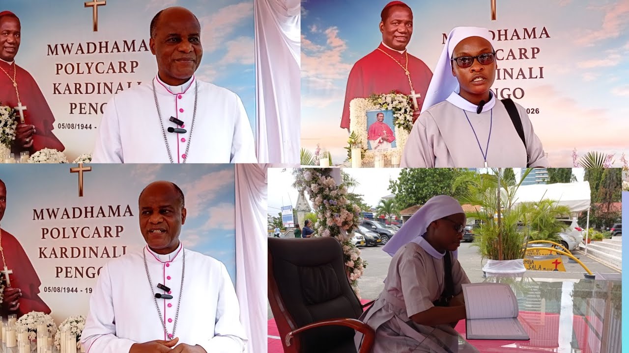#ASKOFU MCHAMUNGU AMLILIA KARDNAL PENGO,NDIE MWAZILISHI WA MAVUNO NA MAJIMBO MENGINE WA KAIGA KWAKE.