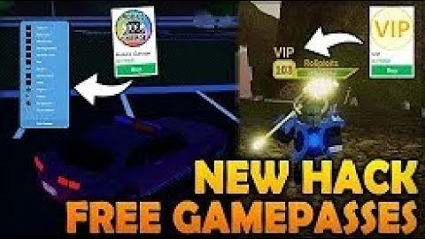 ROBLOX GAMEPASSES HACK - FREE GAMEPASSES ON ALL ROBLOX GAMES!