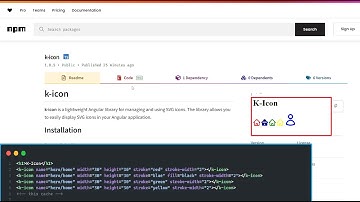 Simplify SVG Icons in Angular with k-icon: Lightweight and Flexible