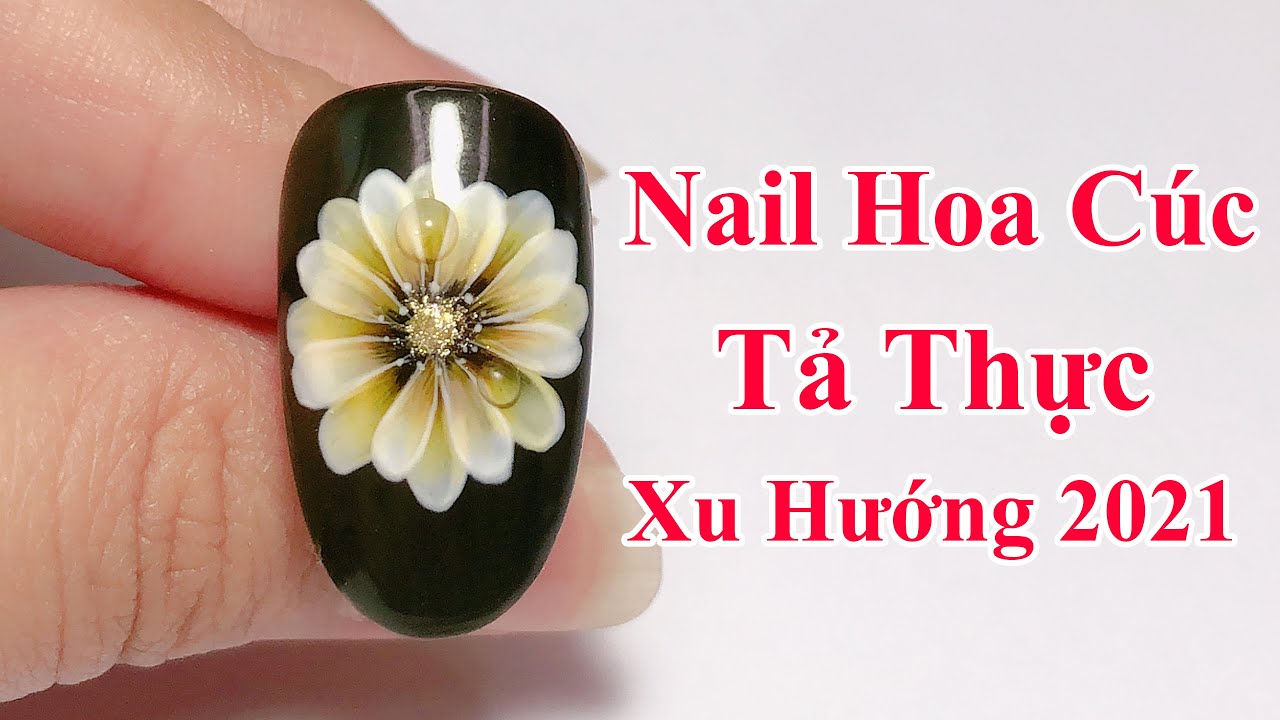 HOA TẢ THỰC - xu hướng vẽ móng 2021 như thế nào ?
