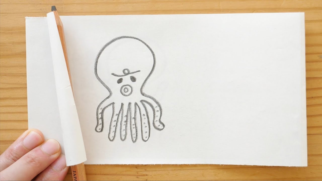 2コマアニメ マジックロール作品 タコ のりしろ太郎 バカゲタ図工塾 Youtube