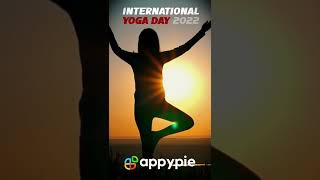 International Yoga Day 2022 - Appy Pie screenshot 4