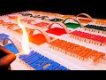 Minecraft Match Colors RACE! Amazing Fire Domino Effect