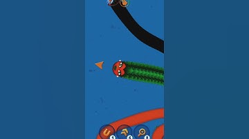 Worms Zone .io - Hungry Snake/wormate.io/slither.io #short video