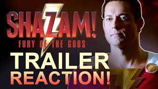 SHAZAM 2: FURY OF THE GODS TEASER TRAILER REACTION (DC Fandome 2021)