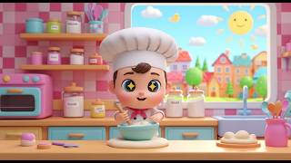 Pat a Cake Song for Kids 🎂 | Classic Nursery Rhyme | Fun Baby Songs &amp; Kids Rhymes