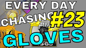 (I GOT GLOVES) OPENING 1 CSGO Case EVERY Day Until I GET GLOVES (DAY #23)