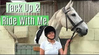 Tack Up & Ride With Me | GoPro Edition | Lilpetchannel