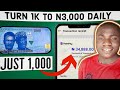 Start with n1000 make n3000 naira daily online in nigeria social earning reviewmake money online