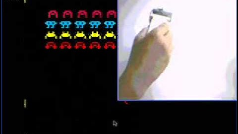 Space Invader Control using Accelerometer