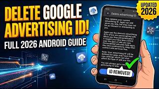 Delete Google Advertising ID on Android 2026 | | Take Control of Personalized Advertising!